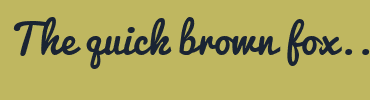 Image with Font Color 1A2433 and Background Color BFB760